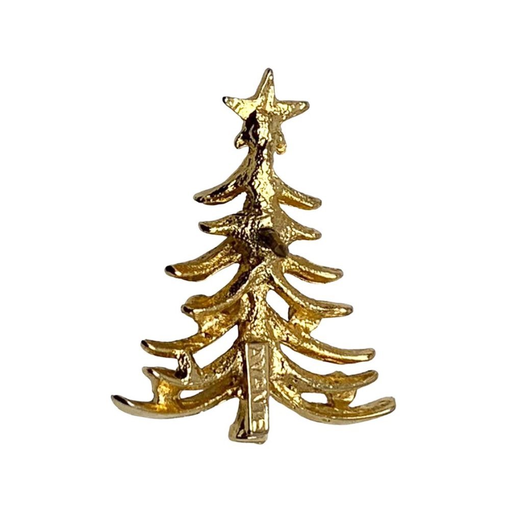 Vintage Avante Midcentury Christmas Tree Pin View 2